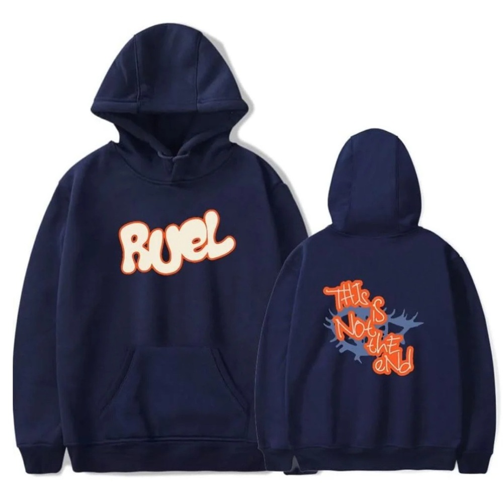 Navy Ruel hoodie - Picture 2 of 2
